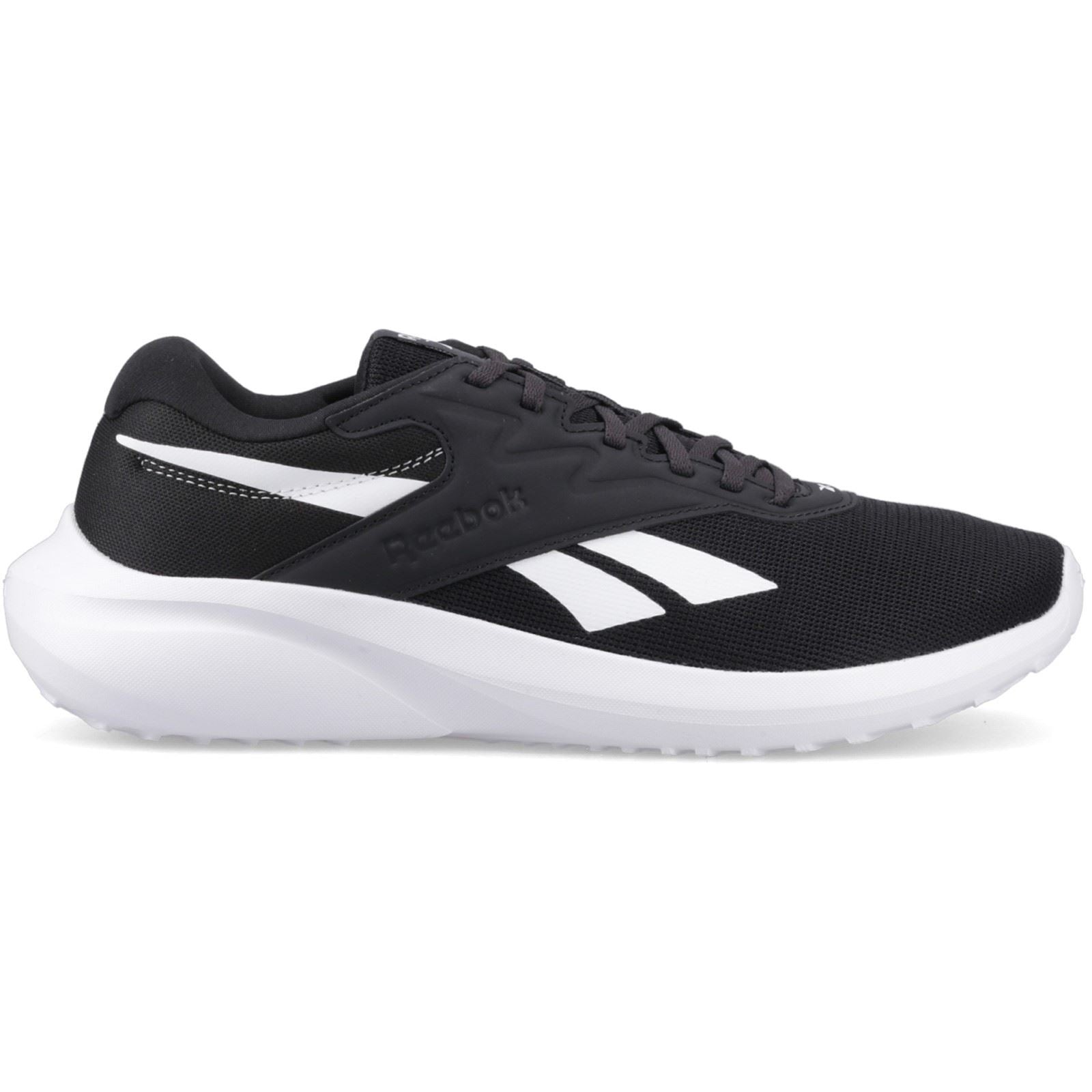 Reebok Lite 5 Trainer Baskets Lite 5 En Textile Pour Homme Noires/Blanches/Noires Délavées