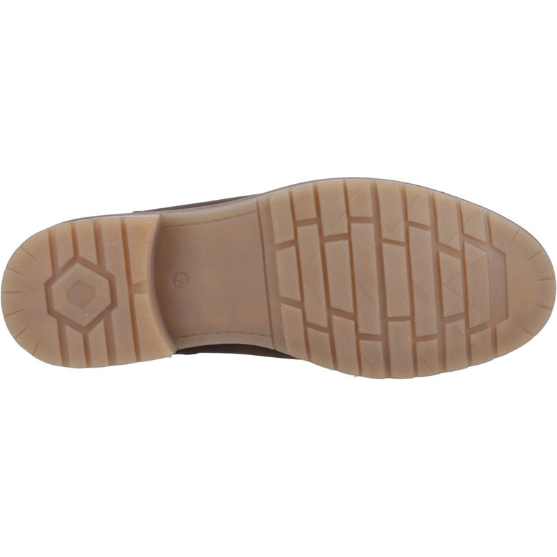 Hush Puppies Russell Bottes En Cuir Marron Pour Homme