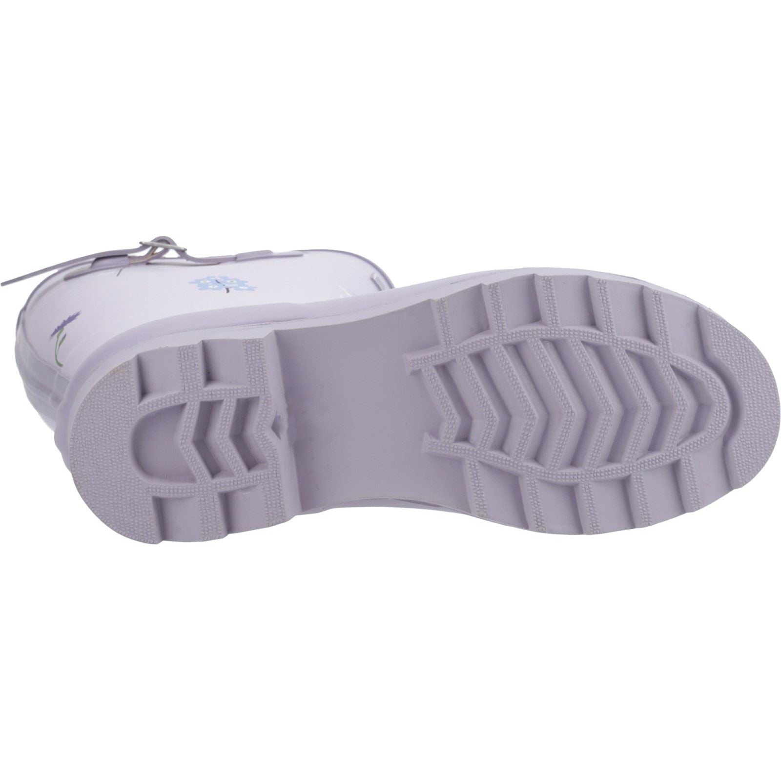 Cotswold Wildflower Tall Bottes En Caoutchouc Lilas Pour Femmes
