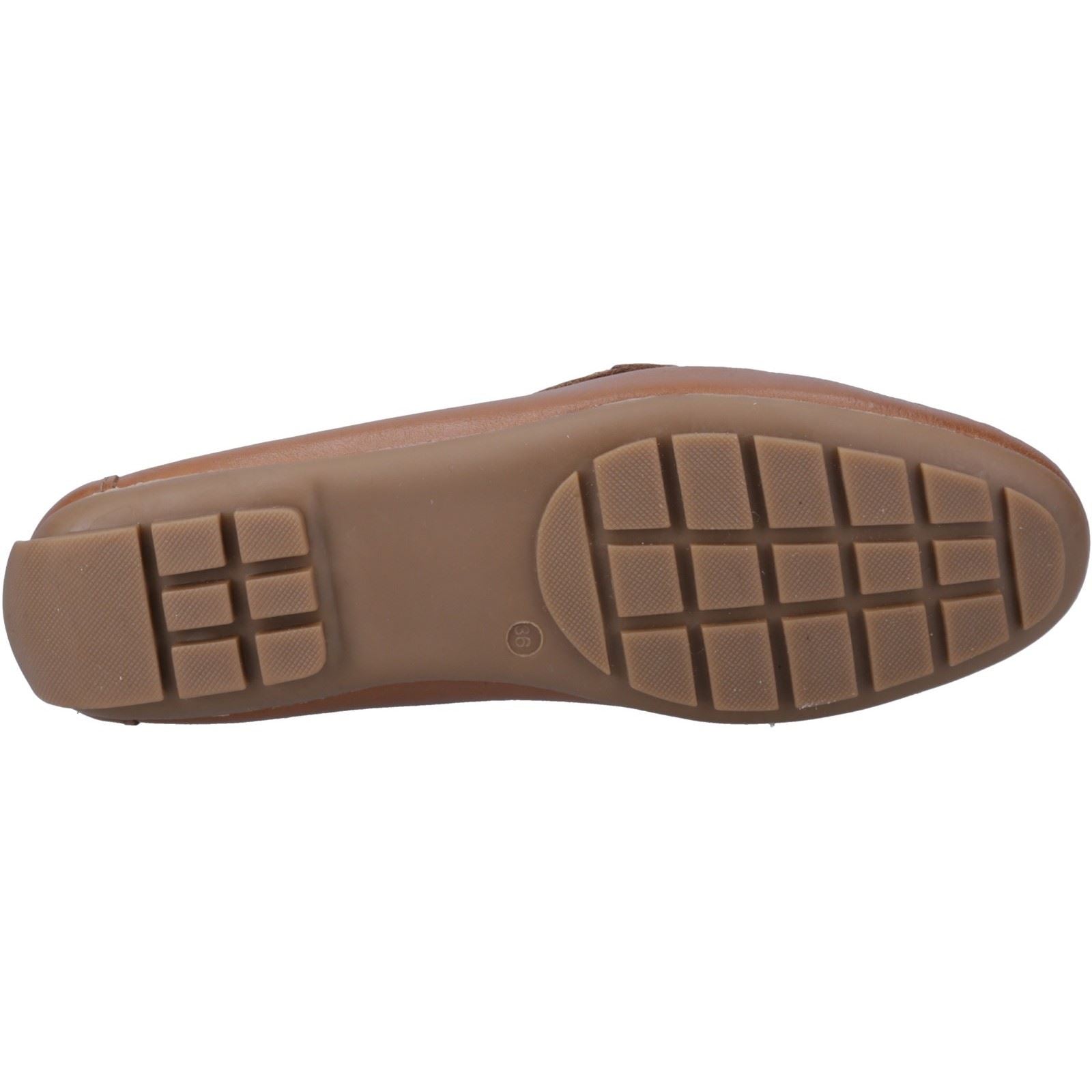 Hush Puppies Eleanor Mocassins En Cuir Pour Femme Couleur Marron Clair