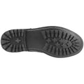 Cotswold Quenington Commando Chaussures En Cuir Noir À Lacets Pour Hommes