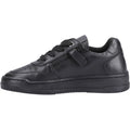 Hush Puppies Dougie Baskets Noires En Cuir Pour Garçons