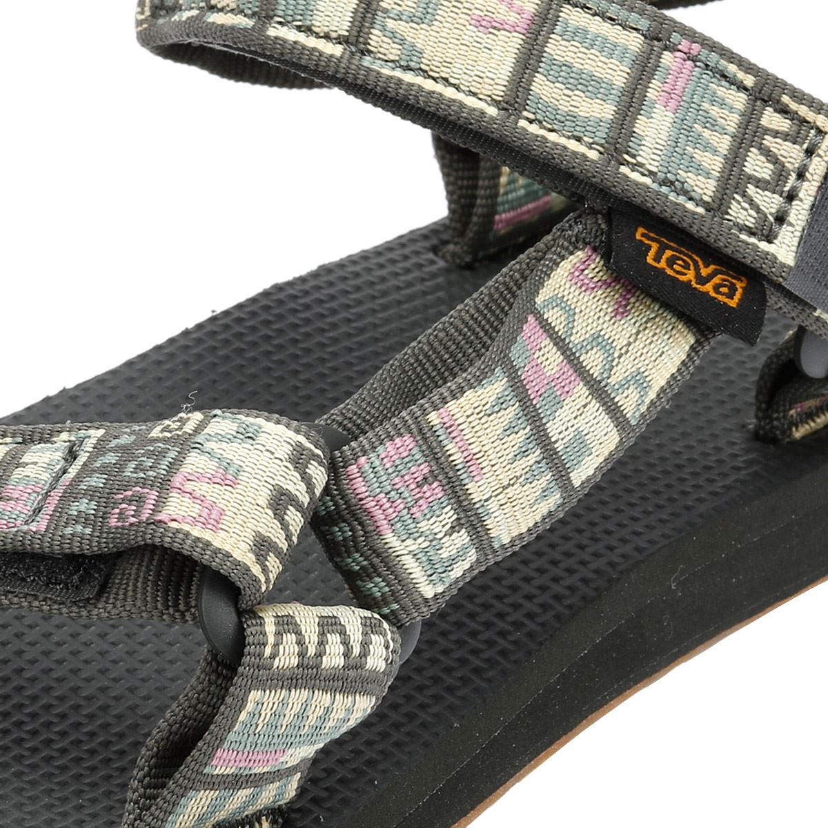 Teva Original Universal Sandales Vertes Pour Femmes