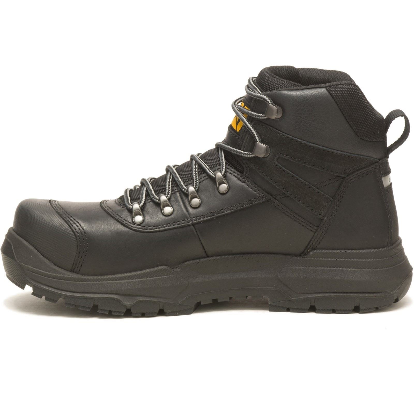 Caterpillar Bottes De Sécurité En Cuir Noir Pneumatic 2.0