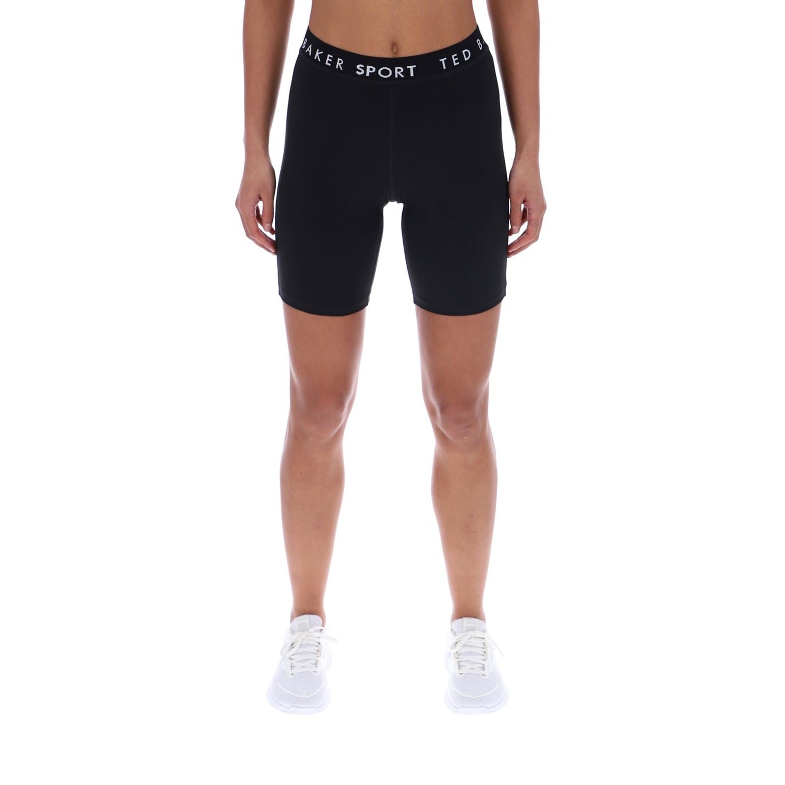Ted Baker ALLY TBWSA2529 Shorts De Sport Noirs En Polyester Pour Femmes