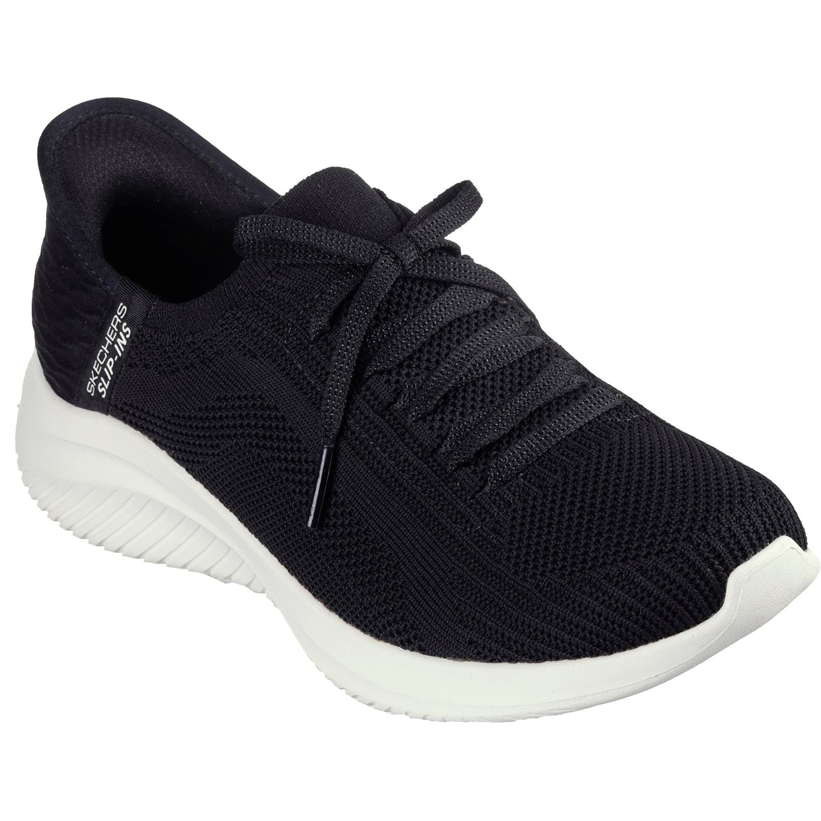 Skechers Ultra Flex 3.0 Brilliant Path Baskets Noires Pour Femmes En Toile