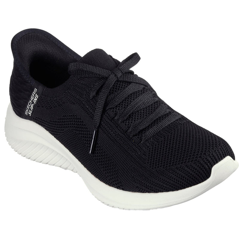 Skechers Ultra Flex 3.0 Brilliant Path Baskets Noires Pour Femmes En Toile