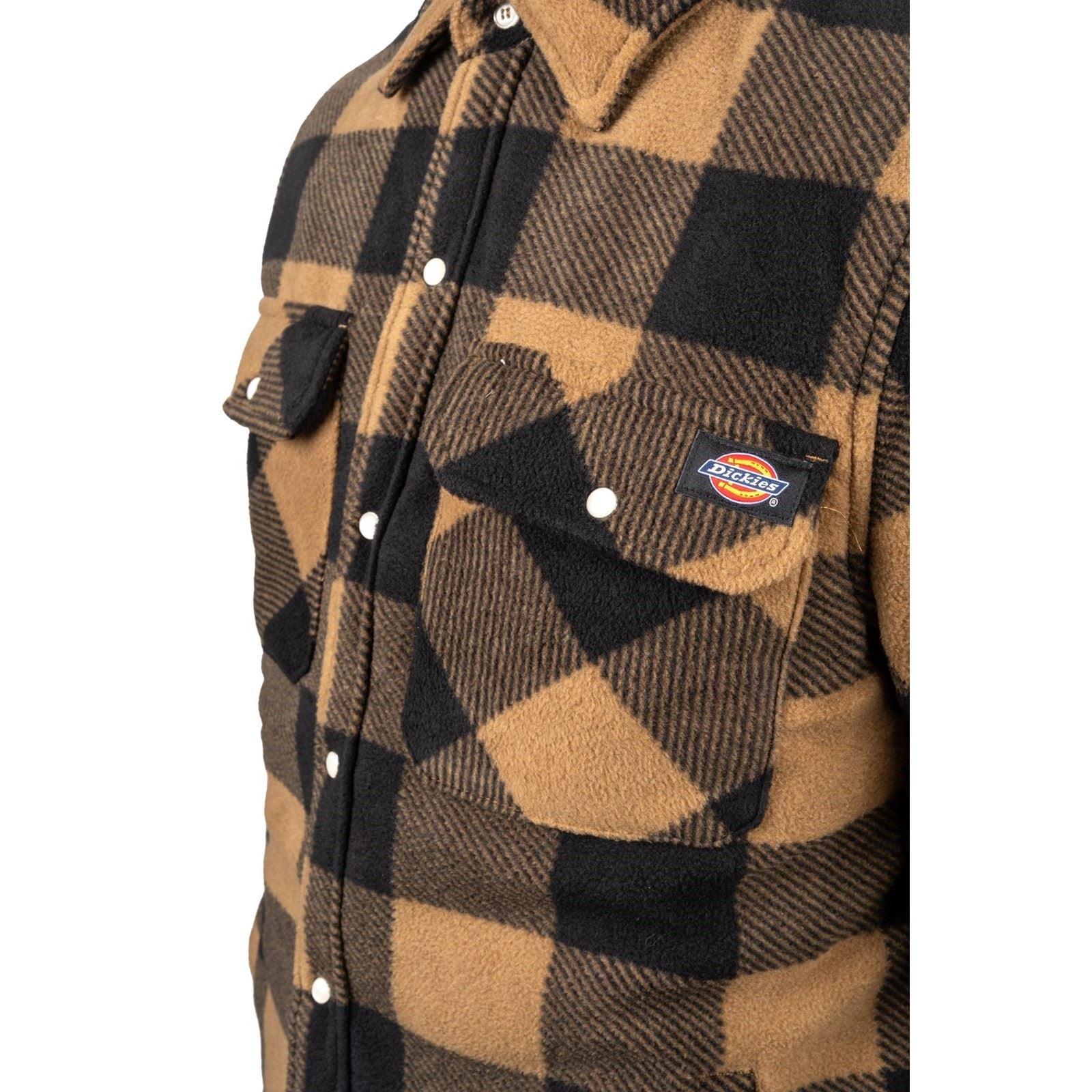 Dickies Portland Chemise Décontractée En Khaki Pour Homme En Polyester