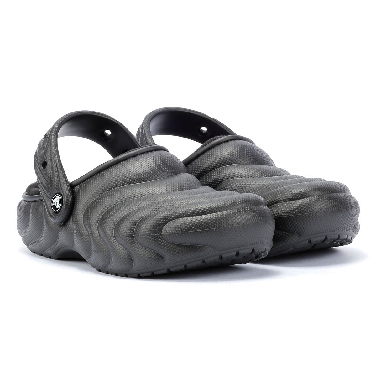 Crocs Classic Lined Overpuff Chaussures Noires Pour Femmes