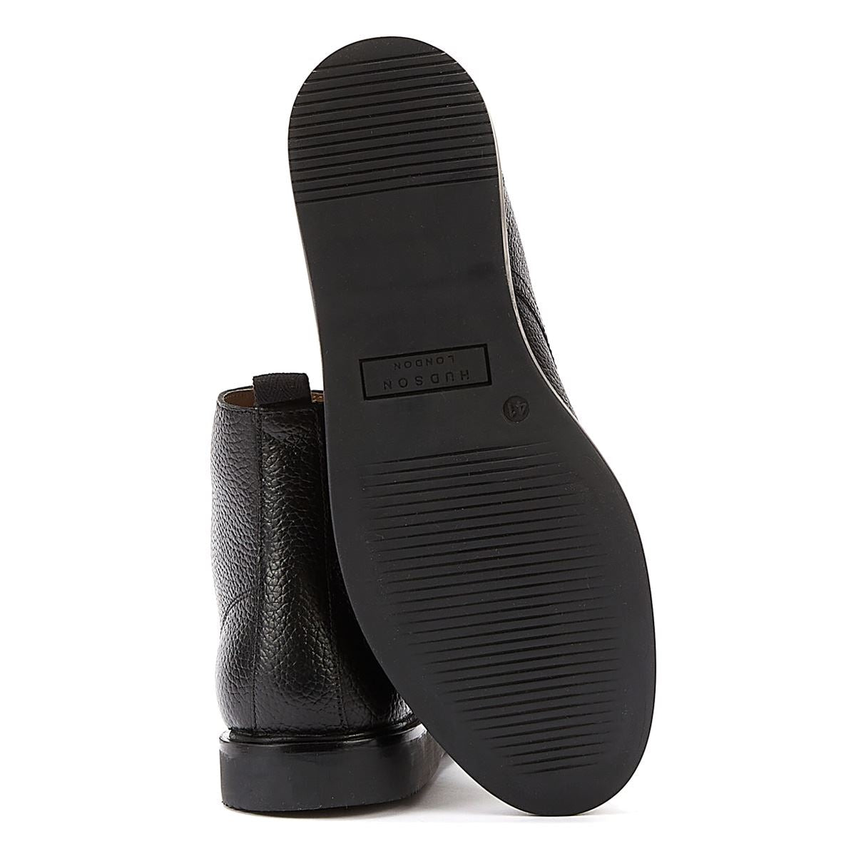 H By Hudson Carlo Leather Men's Black Boot