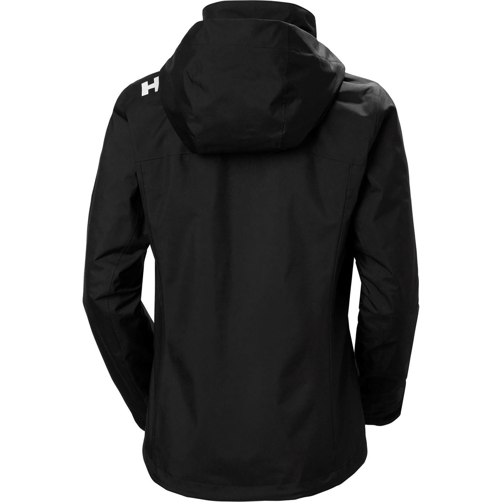 Helly Hansen Sport Crew Hooded Midlayer Sailing Jacket 2.0 Veste De Navigation Noire Pour Femme