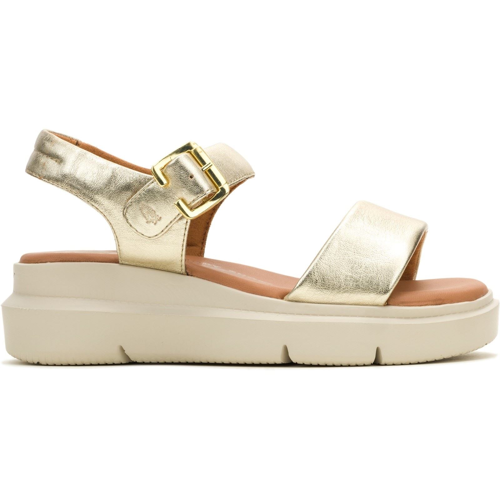 Hush Puppies Uplift Sandales Champagne Pour Femme En Cuir