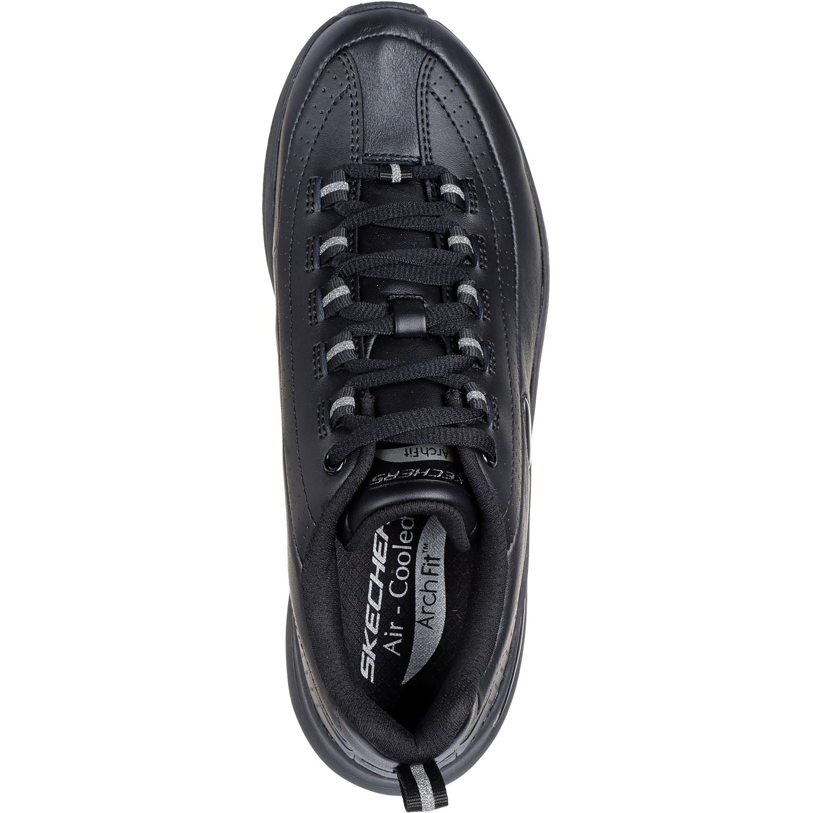 Skechers Arch Fit 2.0 Star Bound Sneakers Noires Pour Femmes En Synthétique