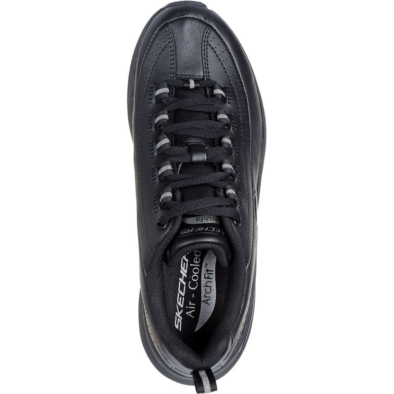 Skechers Arch Fit 2.0 Star Bound Sneakers Noires Pour Femmes En Polyuréthane