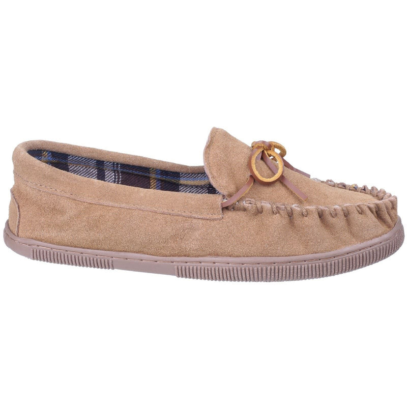 Cotswold Alberta Chaussons En Daim Beige Pour Hommes