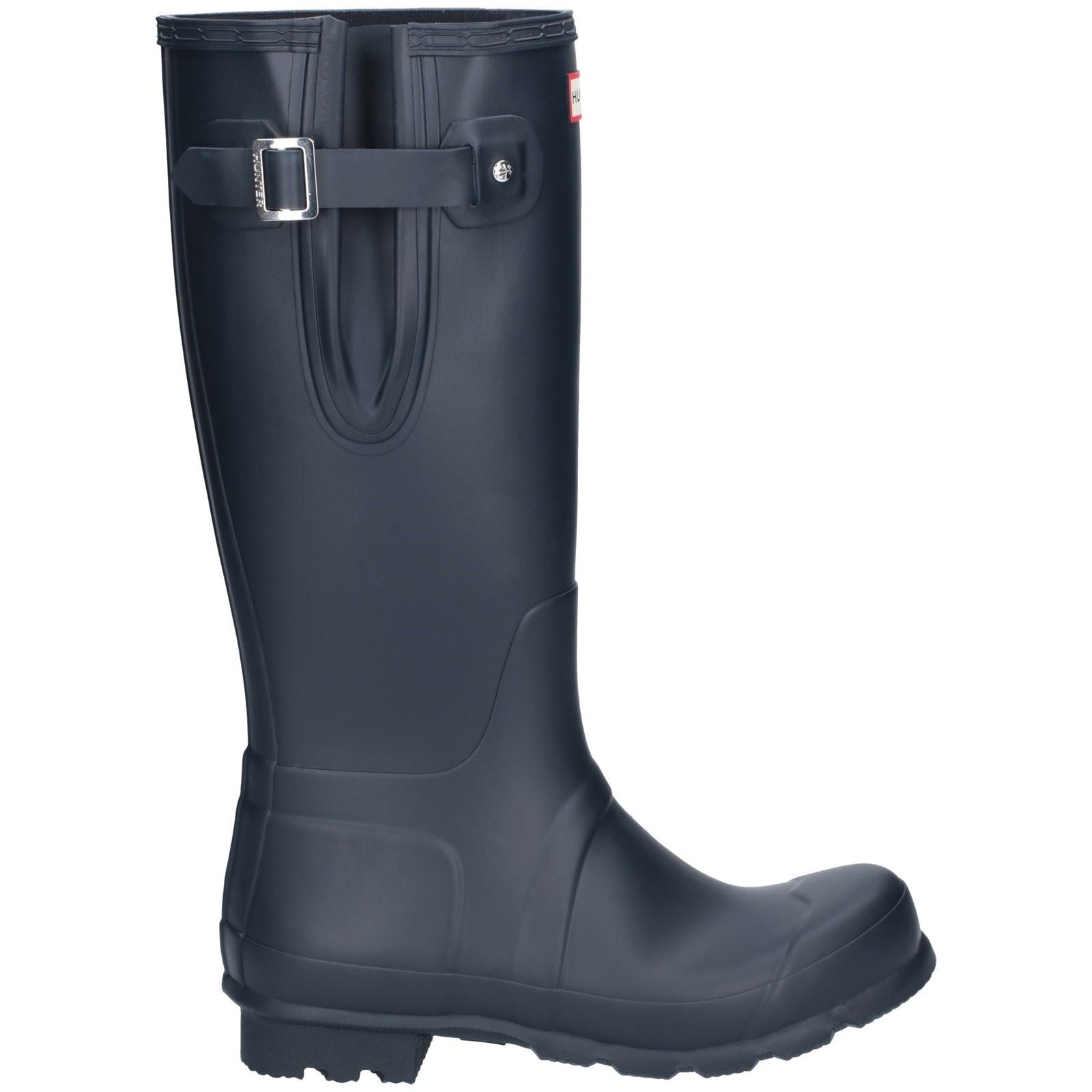 Hunter Original Side Adjustable Bottes En Caoutchouc Pour Hommes, Couleur Marine