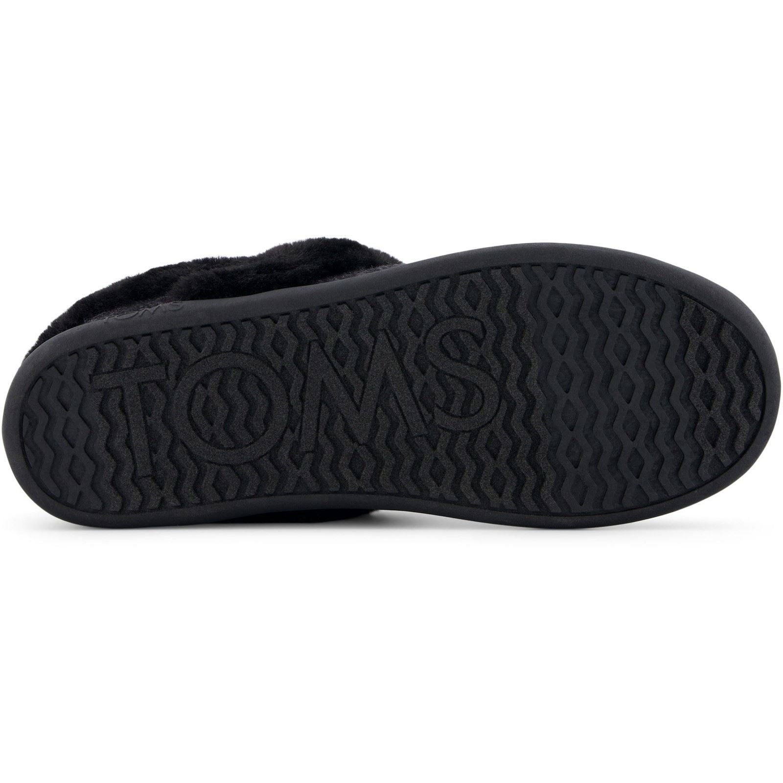 TOMS Oslo Chaussons Noirs Pour Femmes En Synthétique