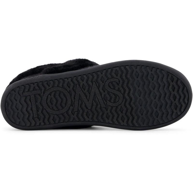 TOMS Oslo Chaussons Noirs Pour Femmes En Polyester