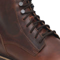 Birkenstock Highwood Lace Mid Bottes En Cuir Marron Pour Hommes