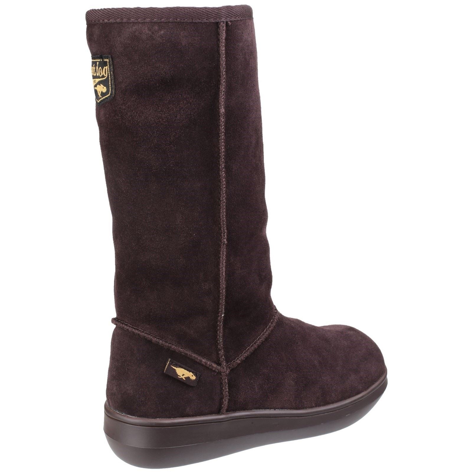Rocket Dog Sugardaddy Bottes Pour Femmes En Daim Couleur Chocolat
