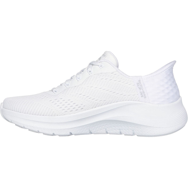 Skechers Arch Fit 2.0 Easy Chic Sneakers En Toile Blanche Pour Femme