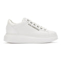 Karl Lagerfeld Kapri NFT Kounter Baskets Blanches En Cuir Pour Femmes