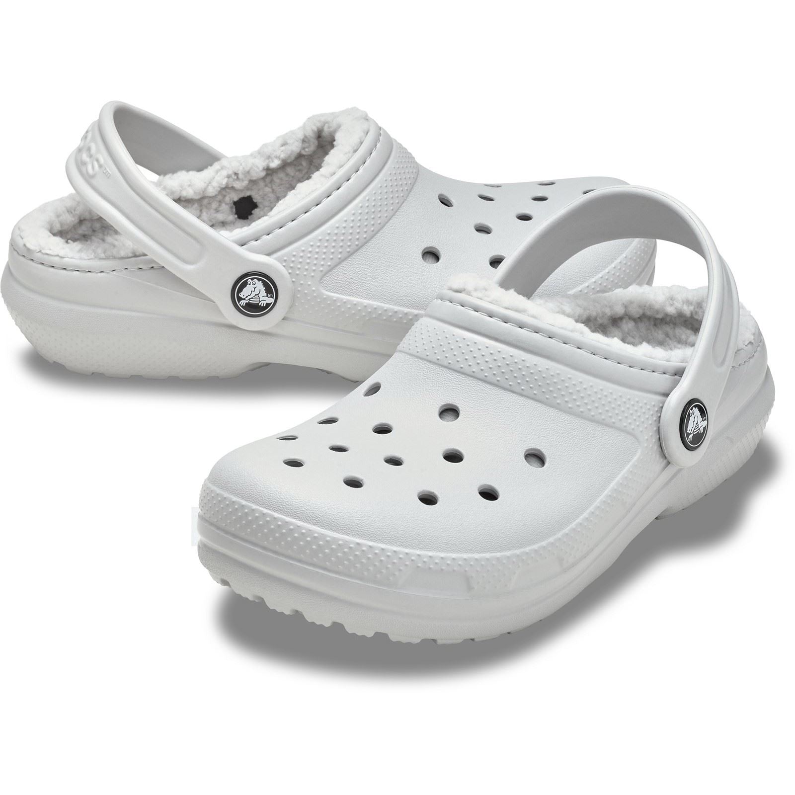 Crocs Classic Lined Sabots En Thermoplastique Unisexes Pour Enfants Atmosphere