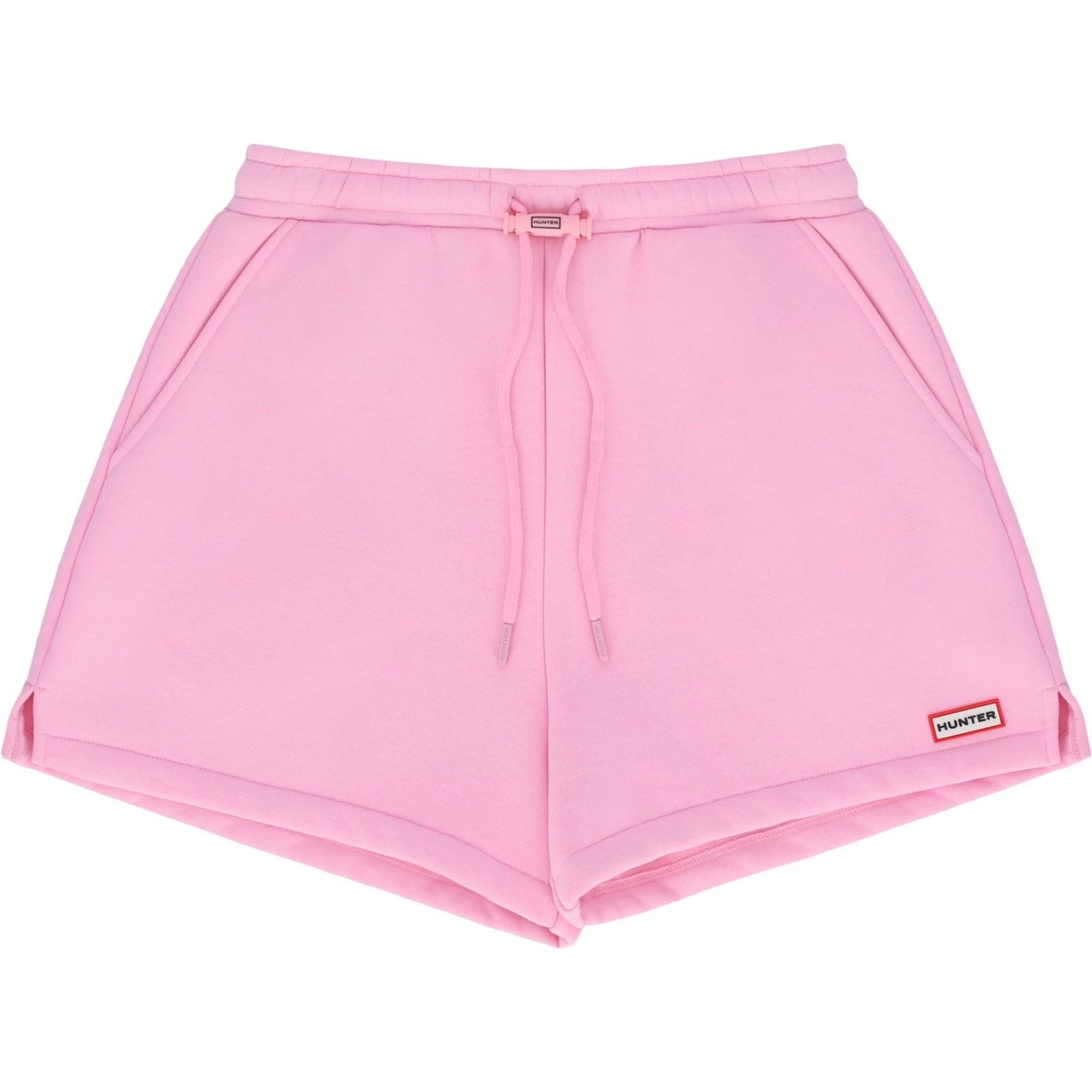 Hunter Lunan Shorts En Coton Pour Femmes, Rose, Mi-Longueur
