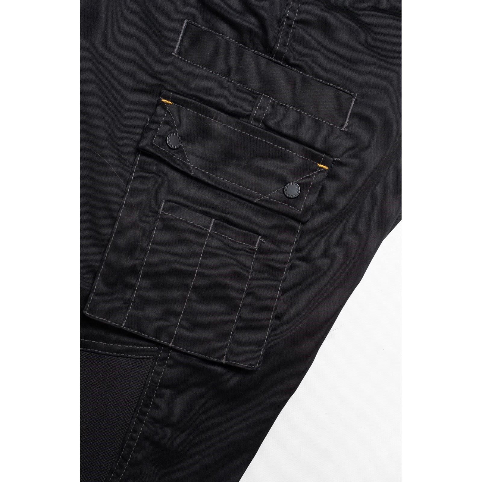 Caterpillar Operator FX Pantalons Noirs En Coton Pour Hommes - Extérieur
