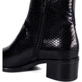 Dune Pouring Bottes En Cuir Noires Pour Femmes