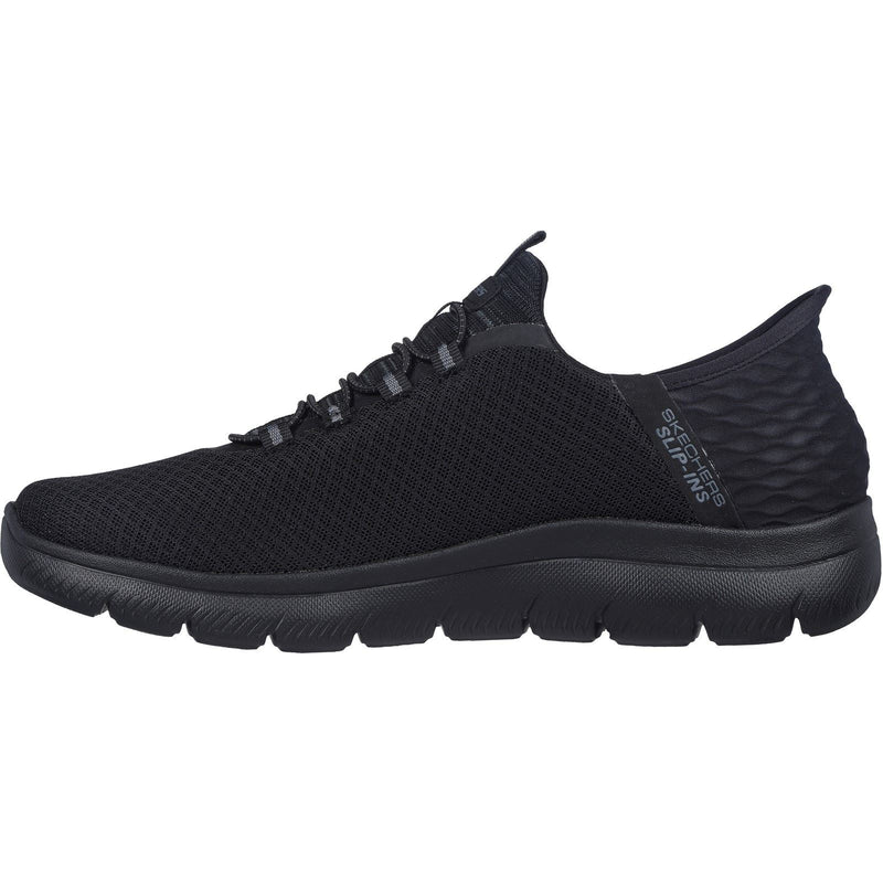 Skechers Summits High Range Baskets Noires Pour Hommes En Synthétique