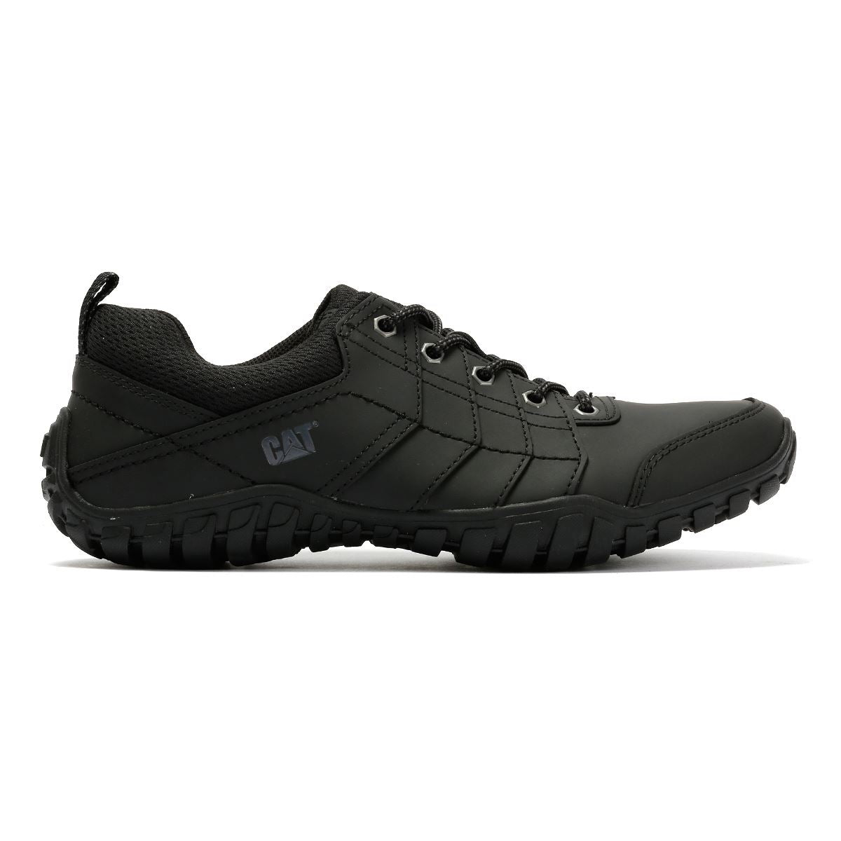 Caterpillar Instruct Chaussures À Lacets Noires Pour Homme En Suède