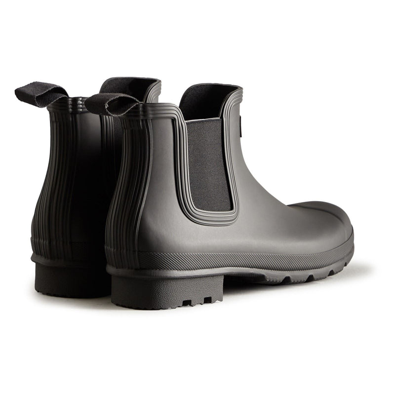Hunter Original Chelsea Bottes En Caoutchouc Noires Pour Homme