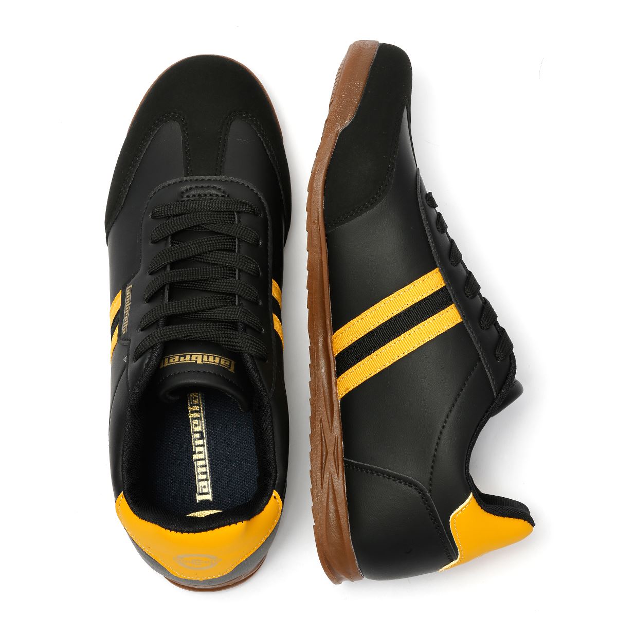 Lambretta Tackle Baskets Noires Pour Hommes
