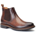 Base London Bloom Bottes En Cuir Brûlé Marron Pour Homme