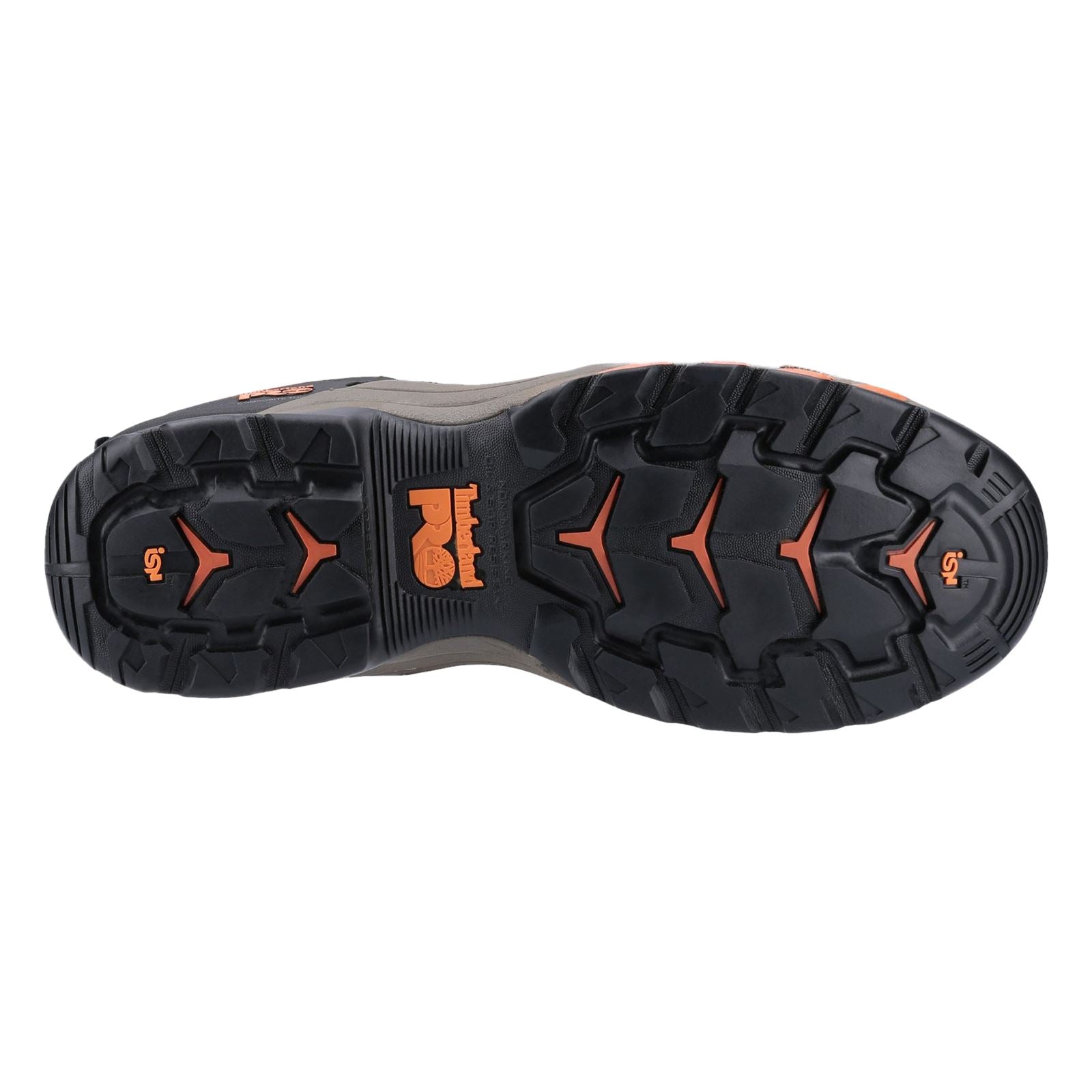 Timberland Pro  Bottes De Sécurité En Cuir Marron/Orange Hypercharge Work