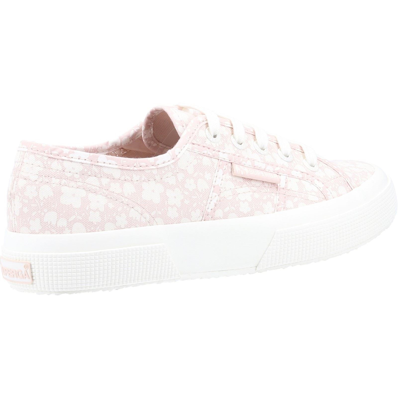 Superga 2750 Print Baskets Pour Femmes En Coton 100 % Rose/Blanc