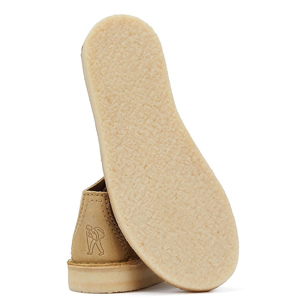 Clarks Originals Desert Trek Chaussures À Lacets En Daim D'érable Pour Hommes