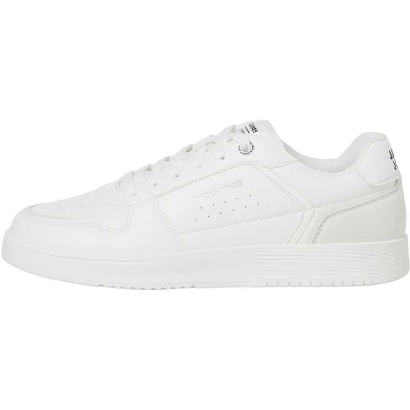 Jack & Jones Ealing Chaussures De Sport Pour Hommes En Polyuréthane Blanc Argenté