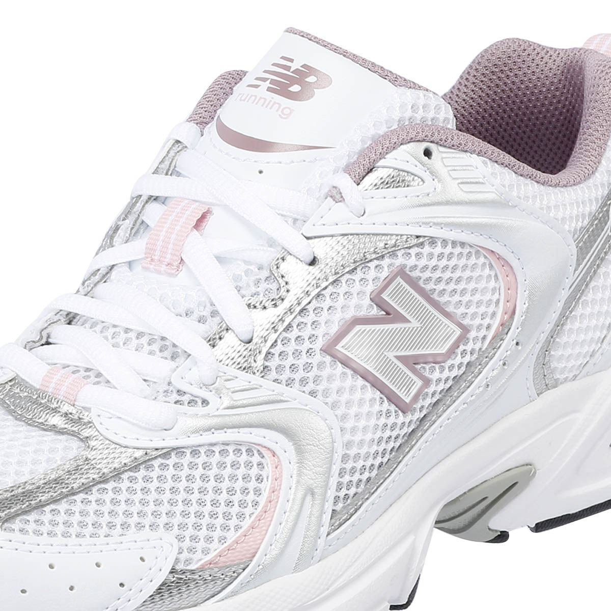 New Balance 530 Sneakers Blancs/Rose Pour Femmes