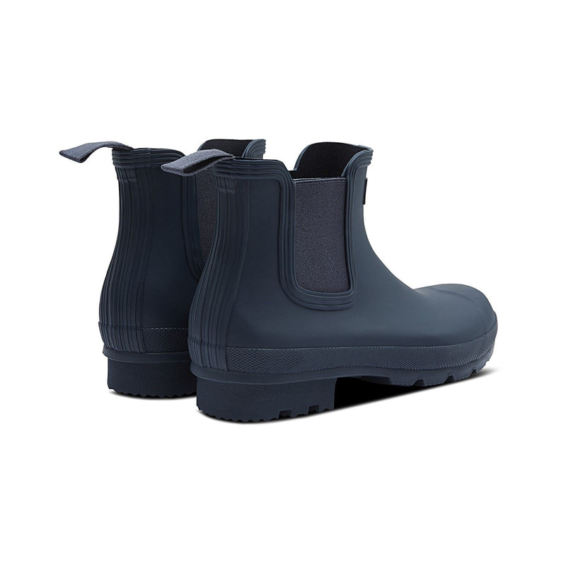 Hunter Original Chelsea Bottes En Caoutchouc Pour Hommes, Couleur Marine