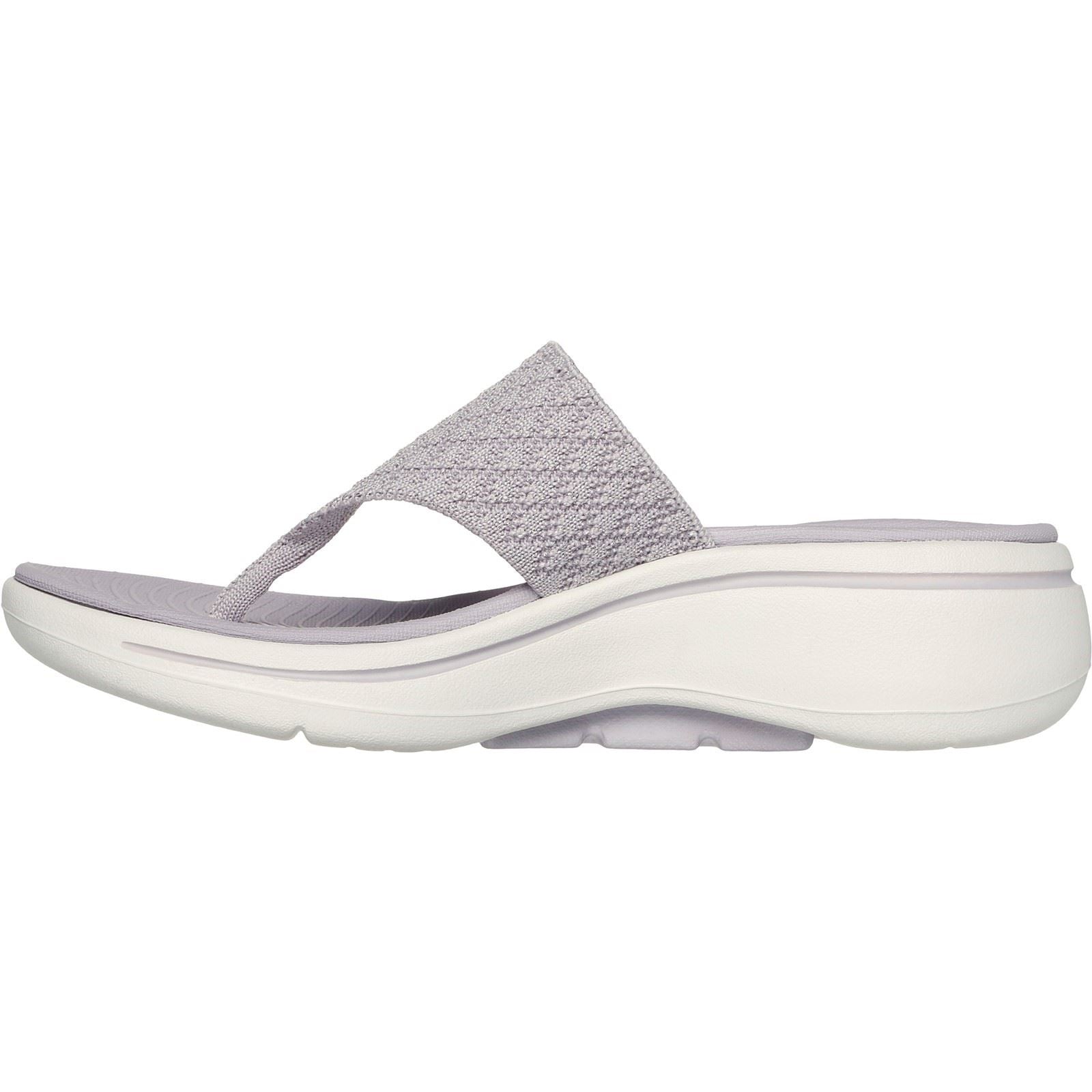 Skechers Go Walk Arch Fit Sandal Spellbound Sandales Lilas Pour Femmes En Synthétique