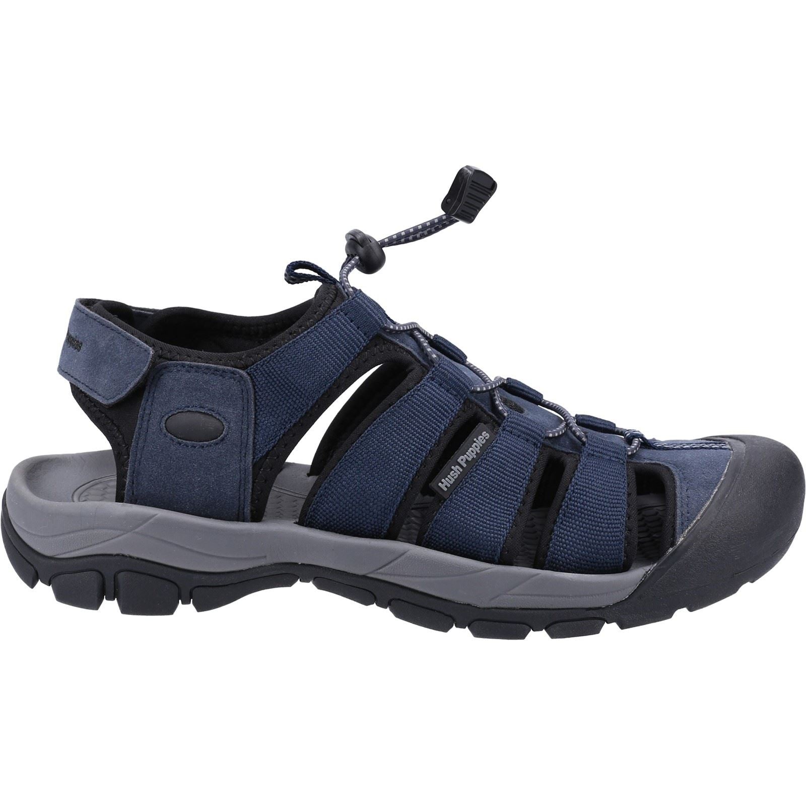 Hush Puppies Peru Sandales Pour Homme En Polyuréthane/Sangle Navy