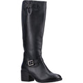 Hush Puppies Heidi Bottes En Cuir Noir Pour Femme