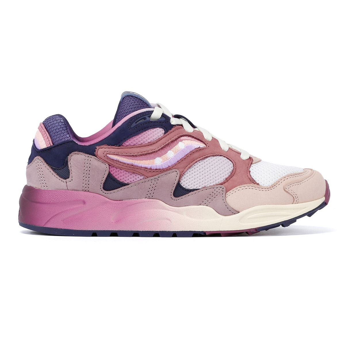 Saucony Shadow 2 Baskets Lilas/Bleues