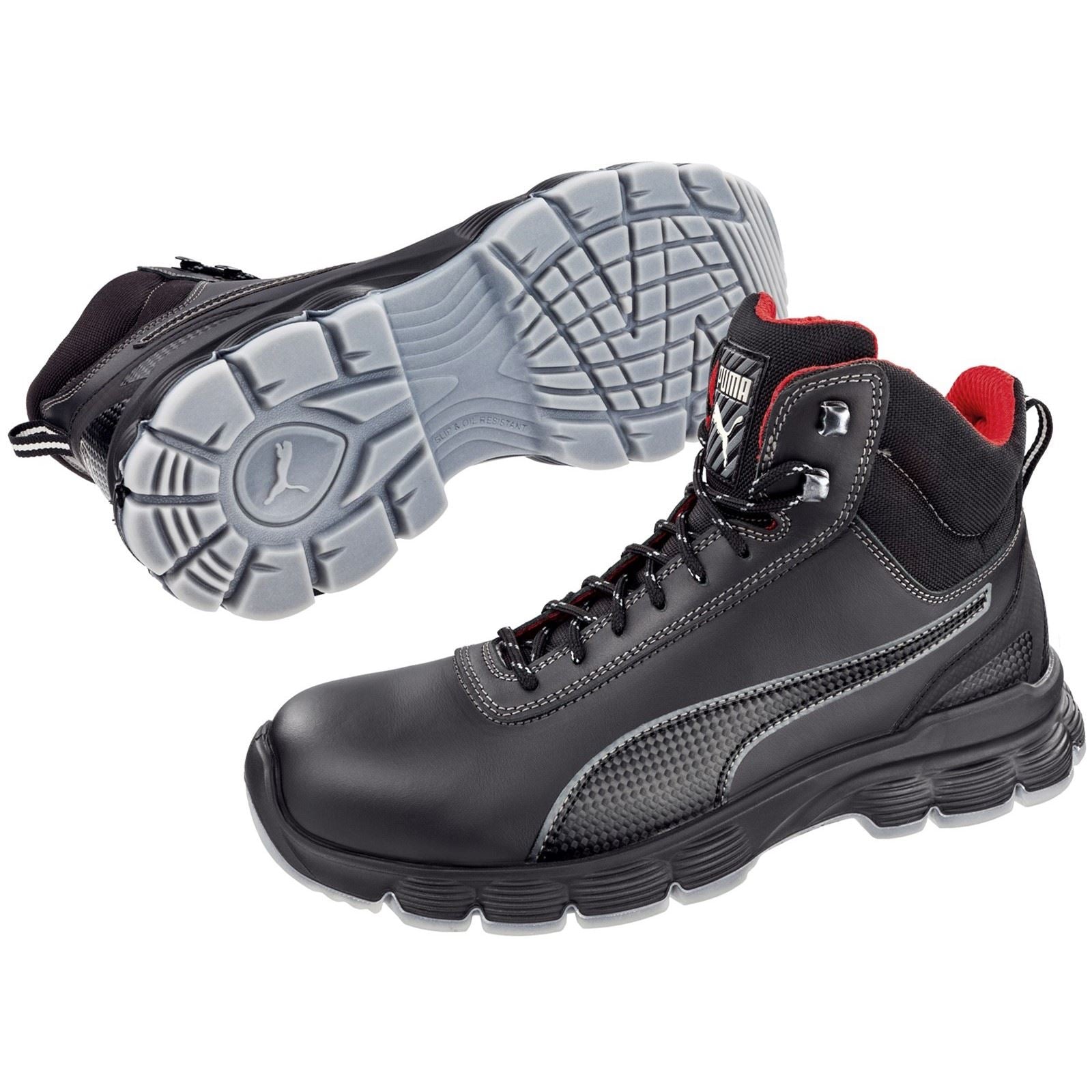 Puma Safety  Bottes De Sécurité Condor Mid S3 Nubuck Noires