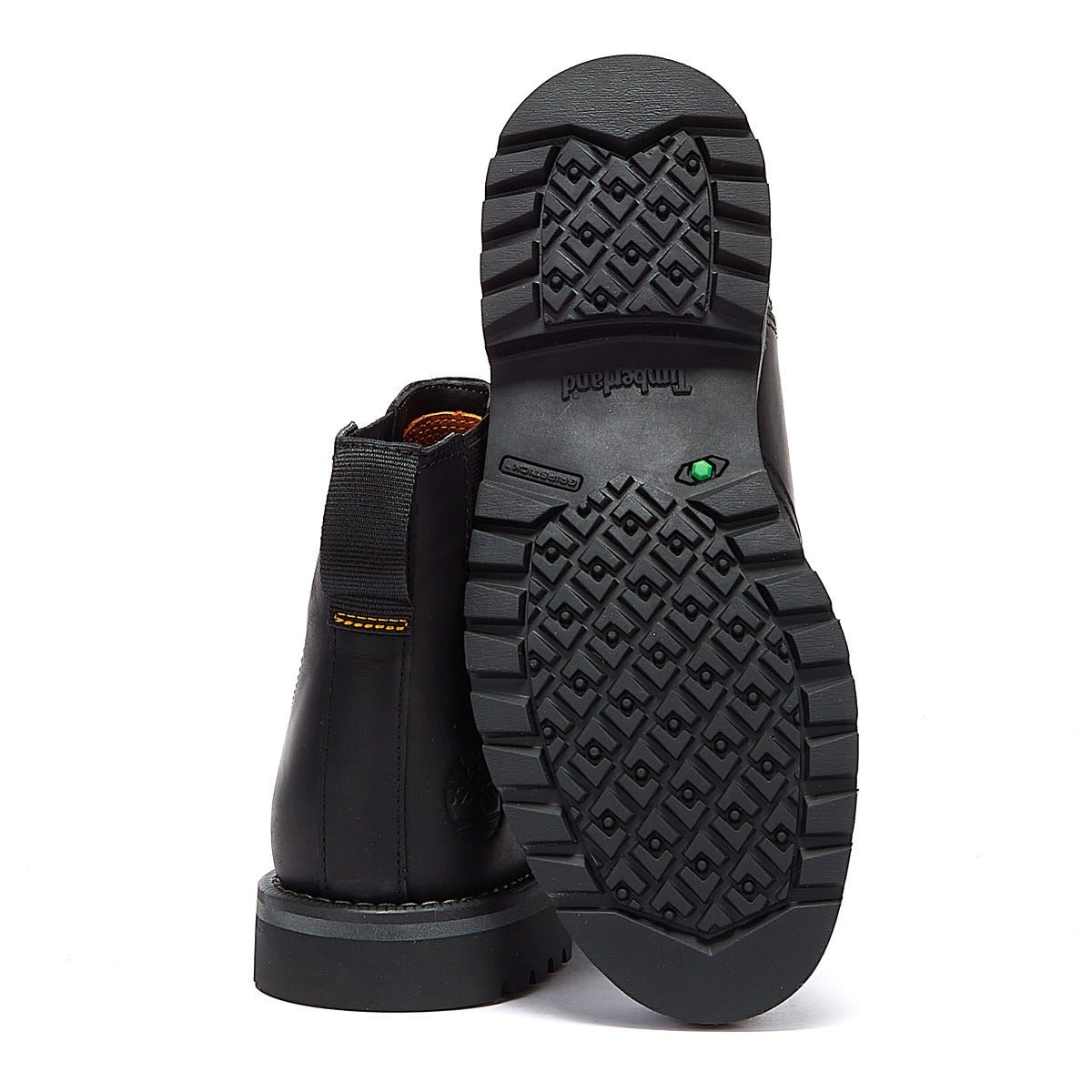 Timberland Bottes Noires Pour Hommes Larchmont Ii Chelsea
