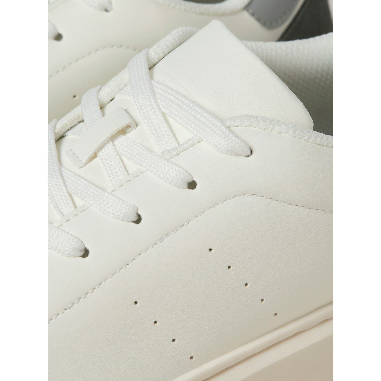 Jack & Jones Aspire Court Sneakers Pour Hommes Polyuréthane Blanc Vapeur Bleu/Castlerock