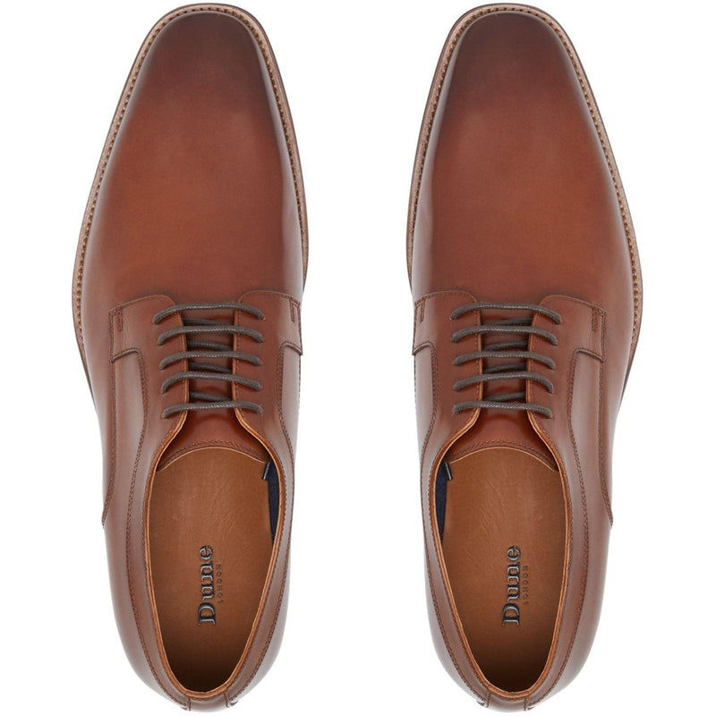 Dune Sparrows Chaussures Oxford Marron En Cuir Pour Hommes