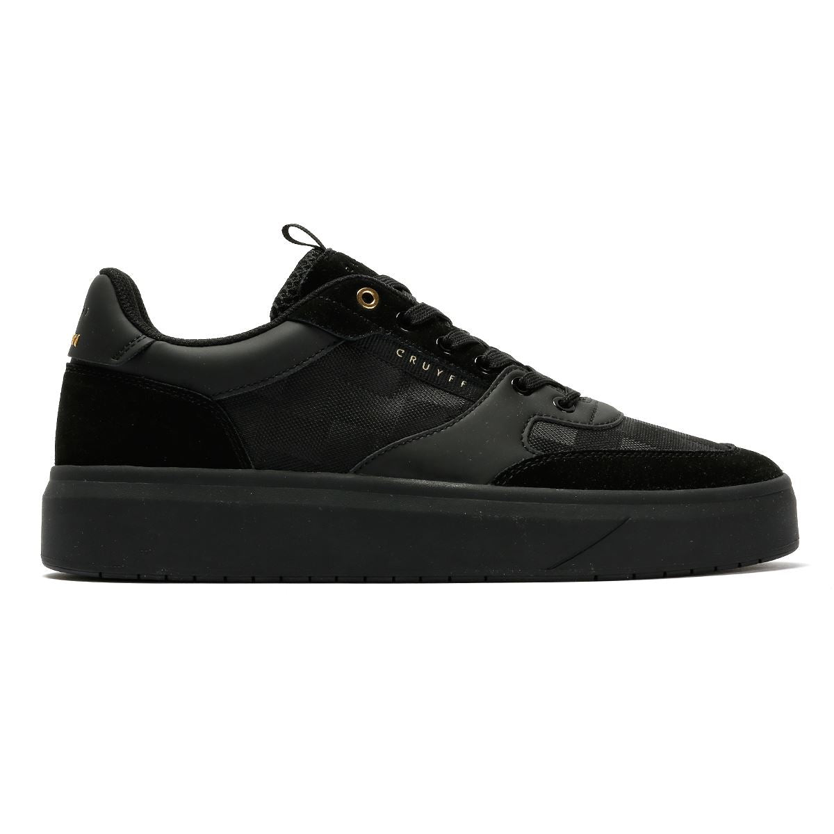 Cruyff Terra Court Baskets Noires Pour Hommes